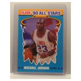 Michael Jordan 1990 Fleer All-Stars