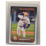 Yoshinobu Yamamoto 2024 Topps Rookie