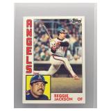 Reggie Jackson 1984 Topps