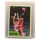 Moses Malone 1981 Topps Super Action