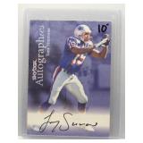Tony Simmons 1999 Skybox Autographics auto