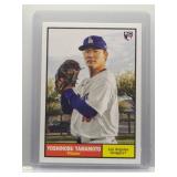 Yoshinobu Yamamoto 2024 Topps Archives Rookie