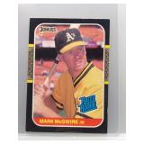 Mark McGwire 1987 Donruss Rookie