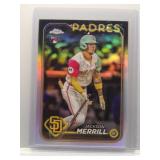 Jackson Merrill 2024 Topps Chrome Rookie ref.