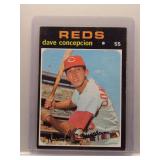 Dave Concepcion 1971 Topps Rookie