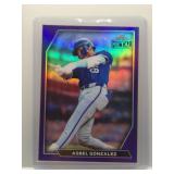 Asbel Gonzalez 2026 Leaf Metal purple ref. /7