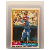 Mike Schmidt 1981 Topps Record Breaker