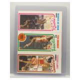 Russell/Hill/Richardson 1980 Topps Tri-Card