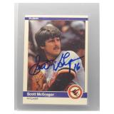 Scott McGregor 1984 Fleer auto