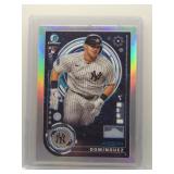 Jasson Dominguez 2024 Bowman Chrome A.I.
