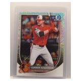 Gunnar Henderson 2025 Bowman Chrome mojo ref.