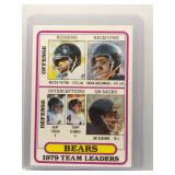 Walter Payton 1980 Topps Bears Team Leaders