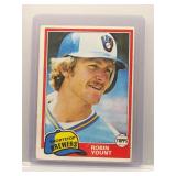 Robin Yount 1981 Topps