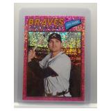 Austin Riley 2026 Topps Heritage  Pink Sparkle...