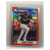 James Wood 2025 Topps '90 Chrome Rookie ref.