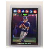 Eli Manning 2008 Topps Chrome ref.