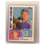 Bert Saberhagen 1984 Topps Traded Rookie