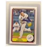 Rokie Sasaki 2025 Topps Rookie