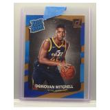 Donovan Mitchell 2017 Donruss Rookie