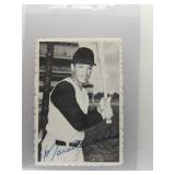 Maury Wills 1969 Topps Deckle Edge