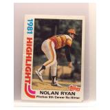Nolan Ryan 1982 Topps Highlight