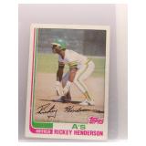 Rickey Henderson 1982 Topps