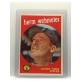 Herm Wehmeier 1959 Topps