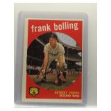 Frank Bolling 1959 Topps