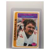 Dan Dierdorf 1978 Topps all-pro