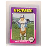Phil Niekro 1975 Topps