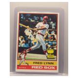 Fred Lynn 1976 Topps all-star rookie