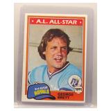 George Brett 1981 Topps all-star