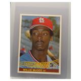 Willie McGee 1984 Donruss