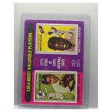Yogi Berra/Willie Mays 1975 Topps '54 MVPs