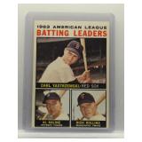 Carl Yastrzemski/Al Kaline 1964 Topps AL...