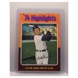 Al Kaline 1975 Topps Highlights