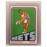 1972 Topps Tom Washington