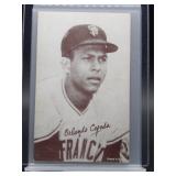 1960/61 Exhibits Orlando Cepeda Portrait