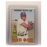 George Scott 1967 Topps all-star rookie