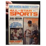 Hank Aaron June 1970 All Star Sports Magazine