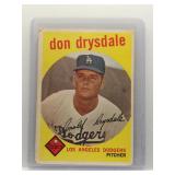 Don Drysdale 1959 Topps