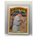 Darrell Evans 1972 Topps