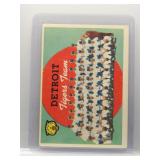 Detroit Tigers 1959 Topps