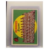 1959 Topps Milwaukee Braves