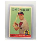 1958 Topps Del Crandall