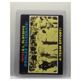 Orioles Celebrate 1971 Topps Playoffs