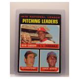 B. Gibson/G. Perry/F. Jenkins 1971 Topps NL...