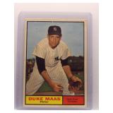 Duke Maas 1961 Topps