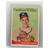 1958 Topps Carlton Willey