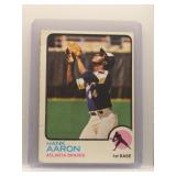 Hank Aaron 1973 Topps